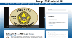 Desktop Screenshot of freeholdtroop155.com
