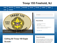 Tablet Screenshot of freeholdtroop155.com